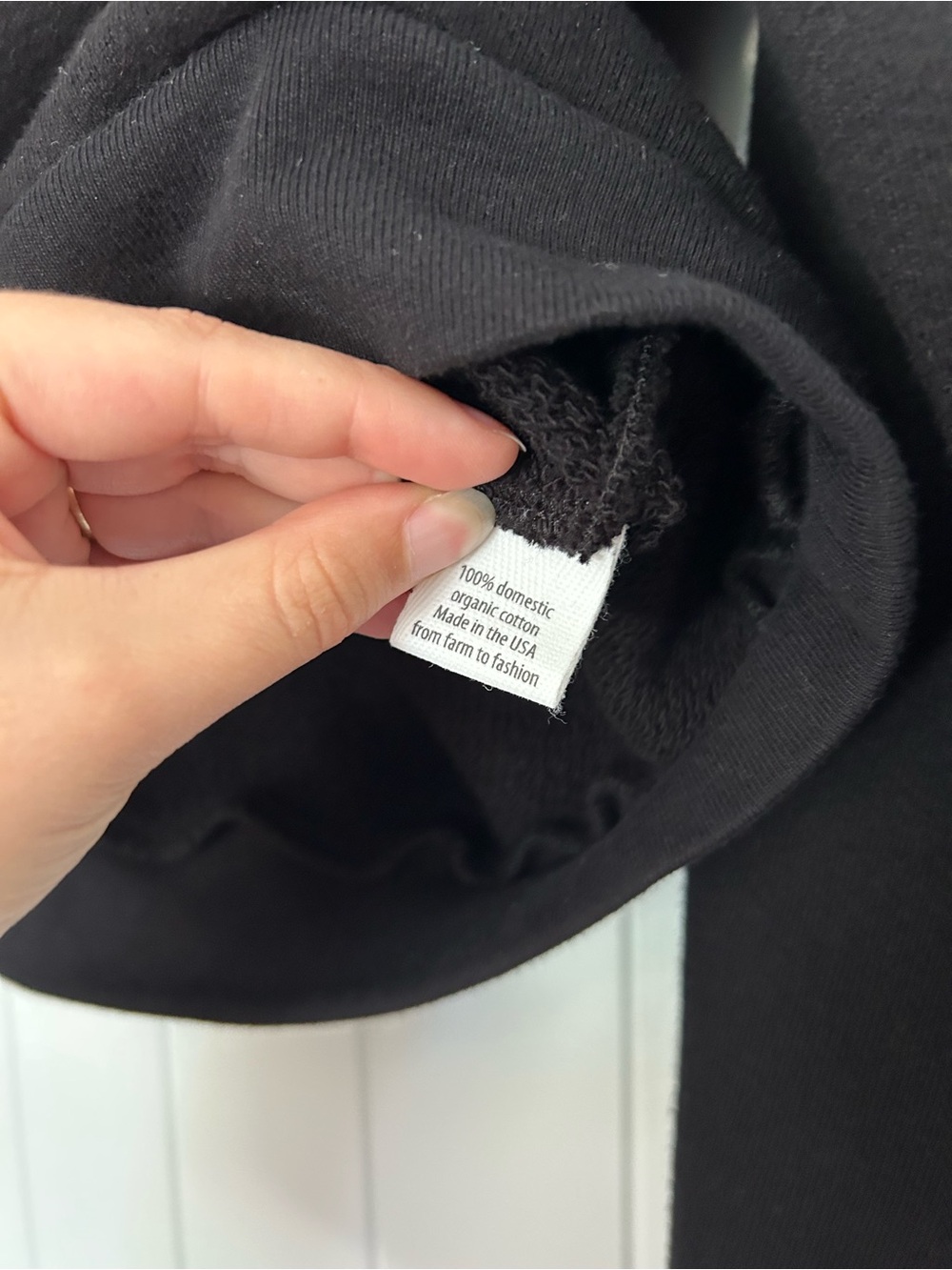 Vincent James James Sweatshirt in Domestic Organic French Terry - Picture 6 of 6